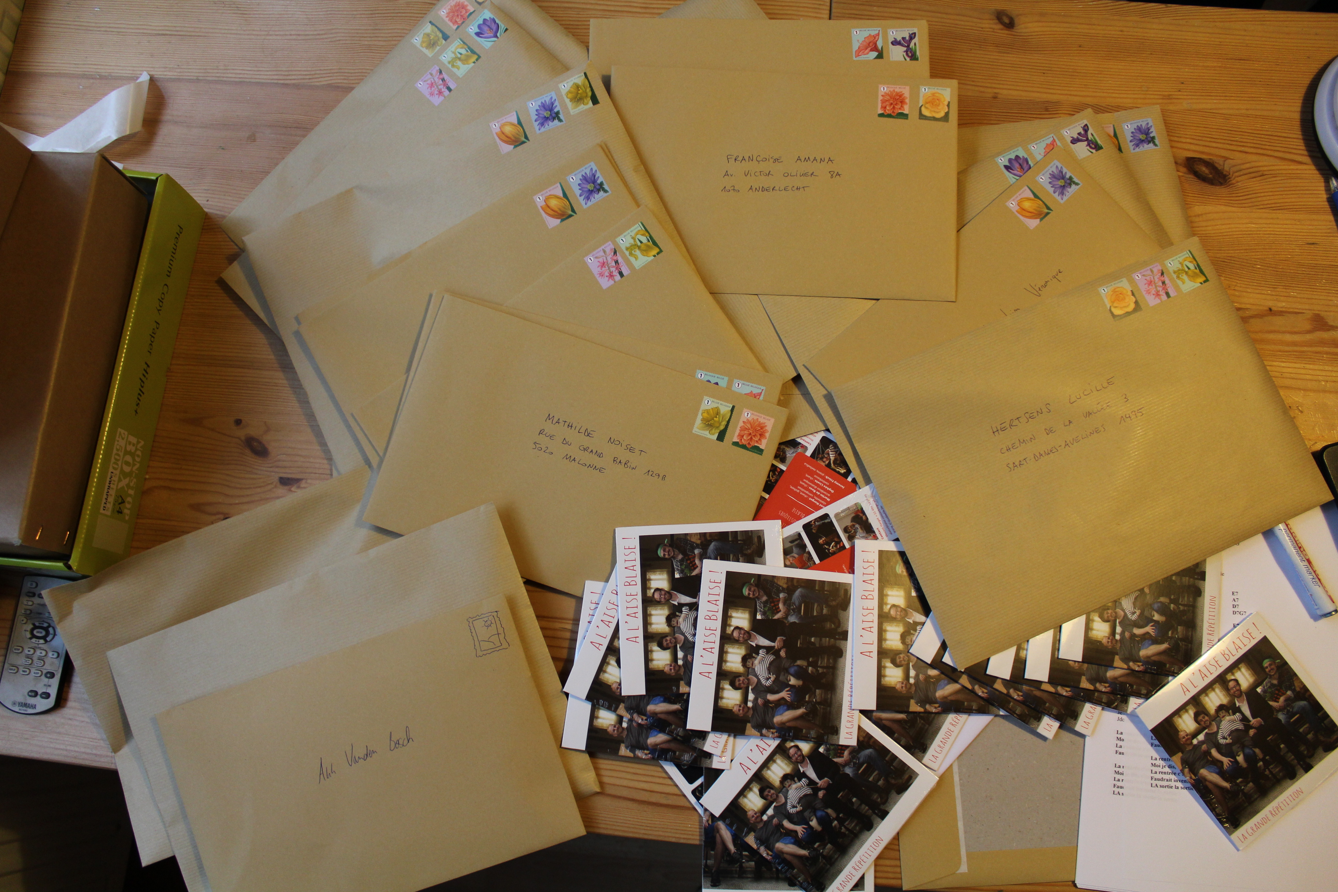 Concours CD les colis